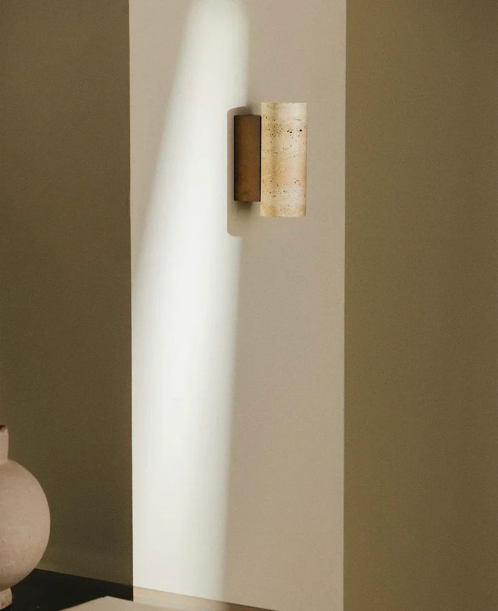 Marble Zen Wandlamp – Luxe Sfeerverlichting met Japandi Stijl