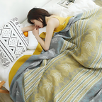 Wendbare Decke Mit Bunter Baumwollstruktur In Weicher Premiumqualität Für Ein Gemütliches Zuhause