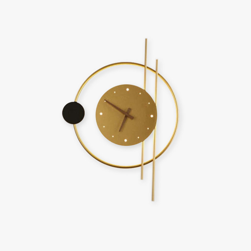 Modern Wall Clock Light  Illuminated Nielsen Design - Product detail 8