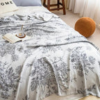 Wendbare Bambusfaser Decke in elegante Premiumqualität für kühlenden Touch und Stil für Zuhause