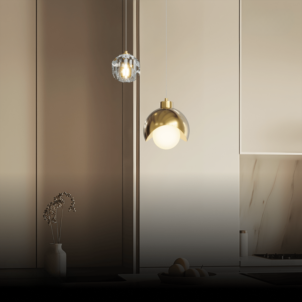 Kristallpendel Beleuchtung Mit Warmer 3000K LED Für Esszimmer Und Schlafzimmer Elegant Glitzerndes Licht