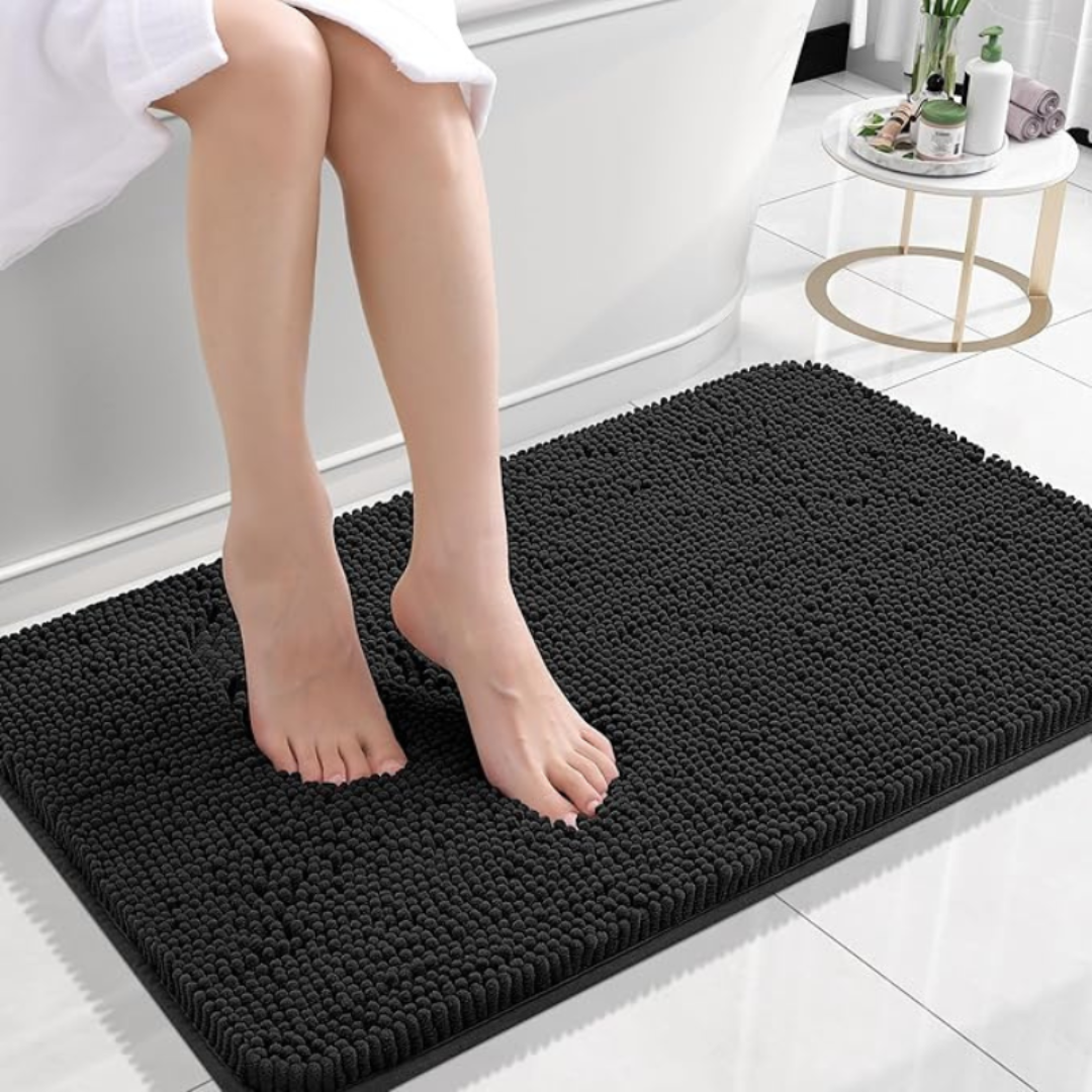 Zachte badmat – Antislip, snel drogend & comfortabel voor de badkamer