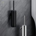 PureForm Luxe Wandgemonteerde Toiletborstel – Stijlvolle Hygiëne voor een Modern Interieur