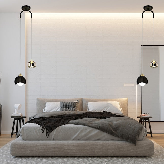 Kristallpendel Beleuchtung Mit Warmer 3000K LED Für Esszimmer Und Schlafzimmer Elegant Glitzerndes Licht