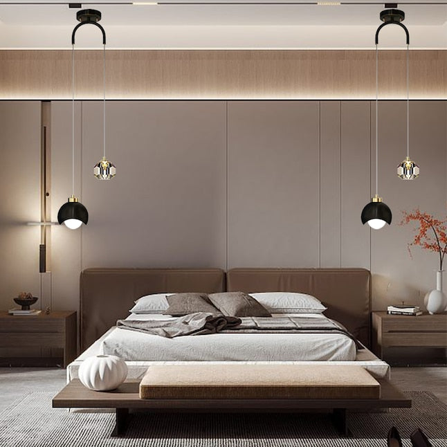 Kristallpendel Beleuchtung Mit Warmer 3000K LED Für Esszimmer Und Schlafzimmer Elegant Glitzerndes Licht