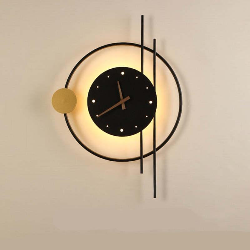 Modern Wall Clock Light  Illuminated Nielsen Design - Product detail 5