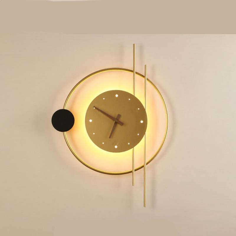 Modern Wall Clock Light  Illuminated Nielsen Design - Product detail 7