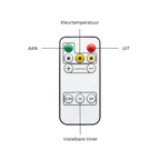 Nuvia | Draadloze LED Wandlamp