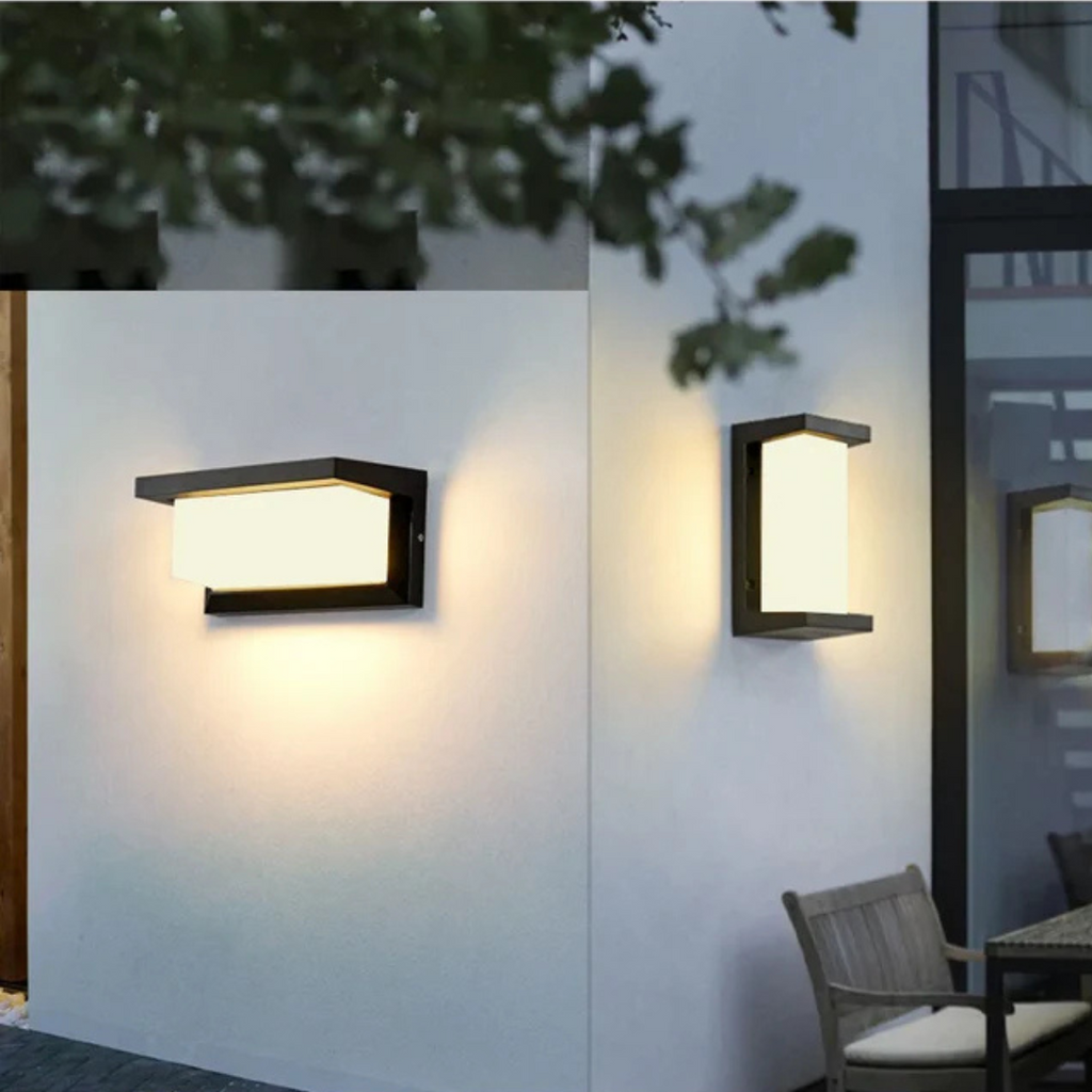 Buiten Wandlamp met Bewegingssensor – Energiezuinige LED Verlichting voor Tuinen en Opritten 1