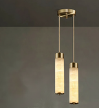 Elim Spanish Stone Pendant light 2 Heads | Celestre