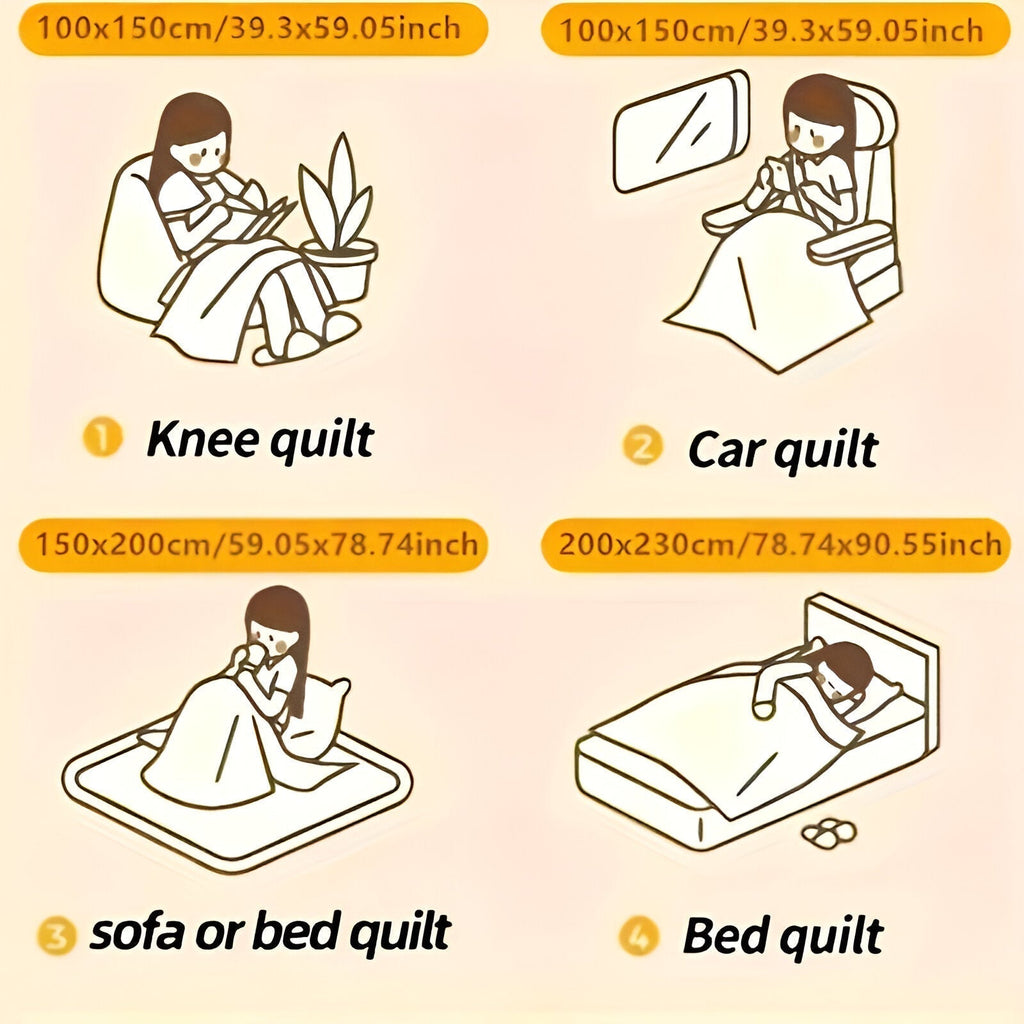 Warme Winterausführung mit weicher, umkehrbarer Oberfläche für entspannte Abende