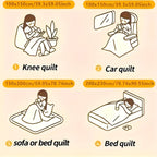 Warme Winterausführung mit weicher, umkehrbarer Oberfläche für entspannte Abende