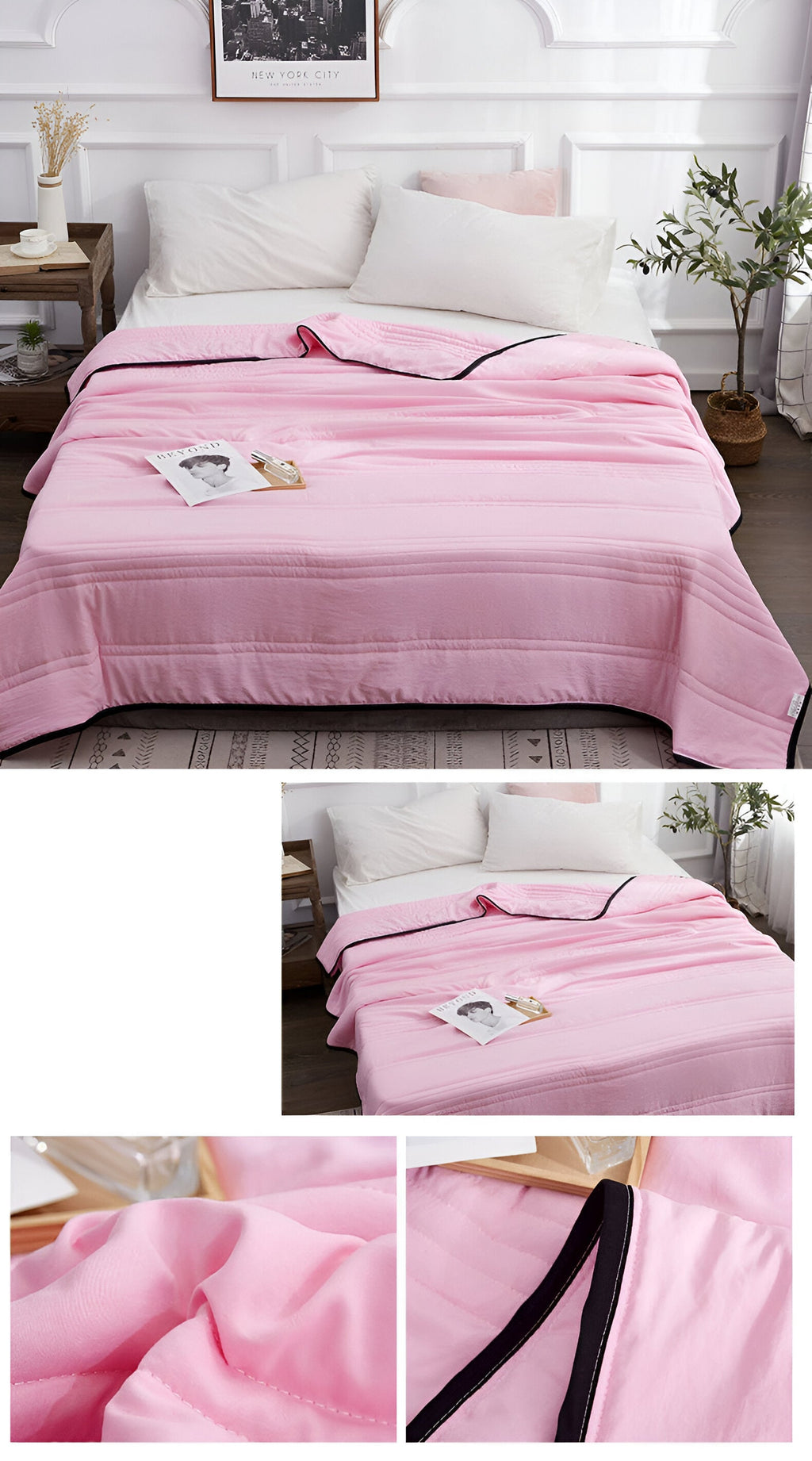 Kühlende Sommerqualität für erholsamen Schlaf und ein frisches, leichtes Nachtgefühl