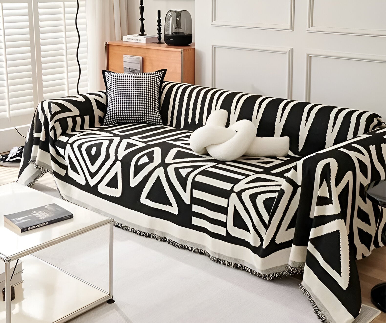 Edle Chenille-Struktur für ein luxuriöses Wohngefühl und eine weiche, elegante Optik