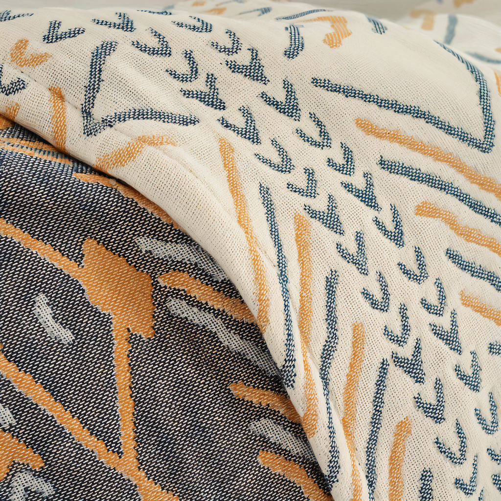 Wendbare Baumwollstruktur in weicher Premiumqualität für ein gemütliches Zuhause