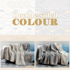 Wendbare Baumwollstruktur in weicher Premiumqualität für ein gemütliches Zuhause