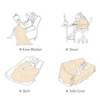 Wendbare Baumwollstruktur in weicher Premiumqualität für ein gemütliches Zuhause