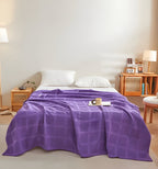 Luftige Baumwoll-Waffelstruktur für eine natürliche und harmonische Wohnatmosphäre