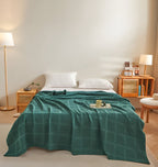 Luftige Baumwoll-Waffelstruktur für eine natürliche und harmonische Wohnatmosphäre