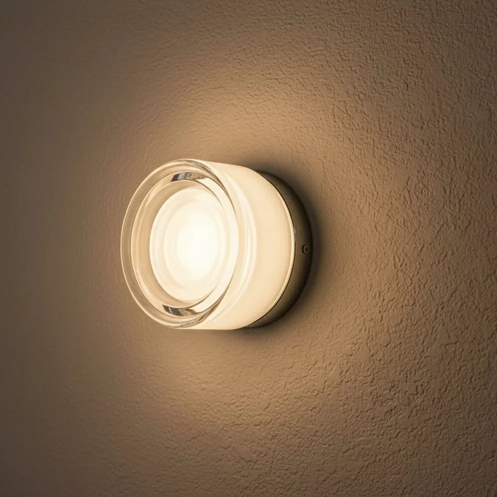 Mivel Nordic Minimalist LED Wall Light Transparent | Celestre