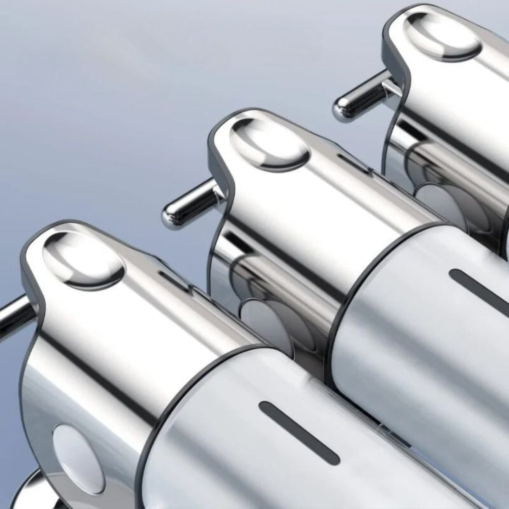 Moderne Wandzeepdispenser van RVS - Minimalistisch Accessoire voor de Badkamer