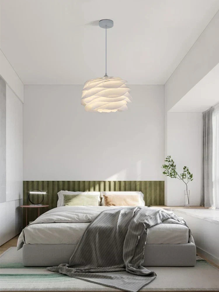 LED Pendelleuchte Mit Rosen Mehrschicht Design Und Warmweißem Licht Für Esstisch Schlafzimmer Und Wohnzimmer Stilvoll