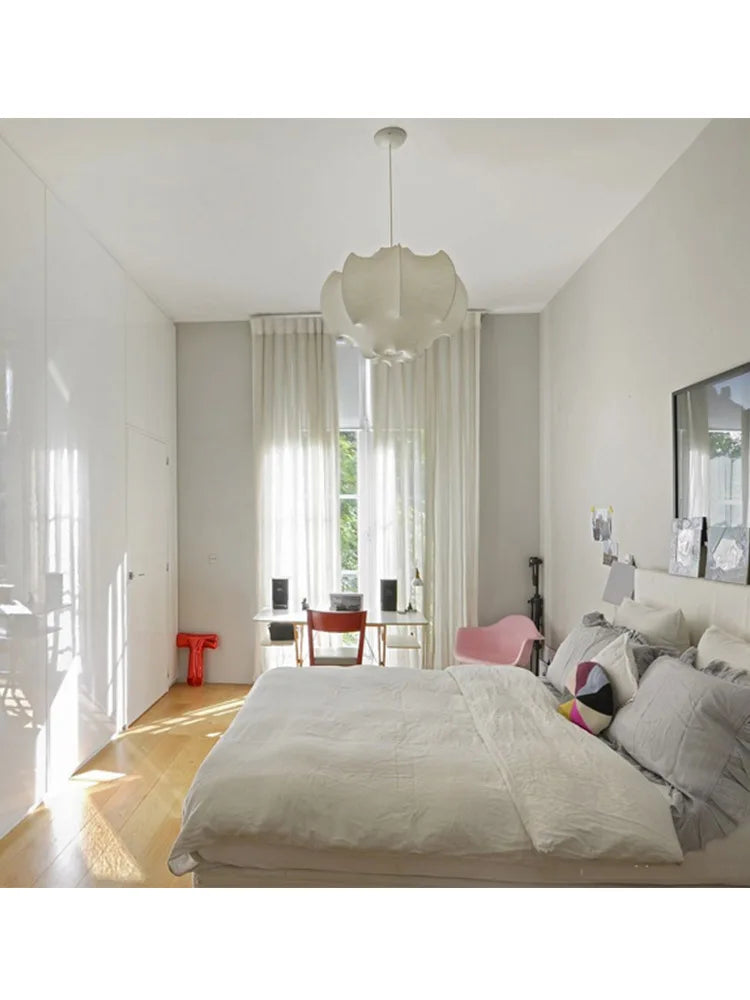 Moderne LED-Deckenpendelleuchte Mit E27 Kompatibilität, Stilvolles Raffiniertes Design Für Wohnzimmer Und Offene Räume