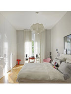 Moderne LED-Deckenpendelleuchte Mit E27 Kompatibilität, Stilvolles Raffiniertes Design Für Wohnzimmer Und Offene Räume