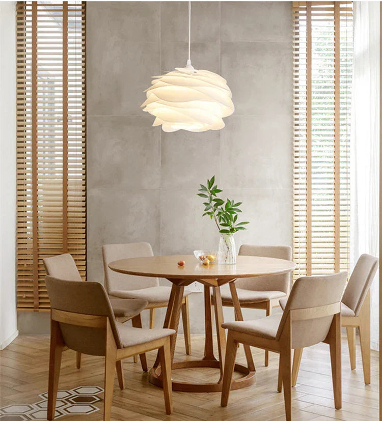 LED Pendelleuchte Mit Rosen Mehrschicht Design Und Warmweißem Licht Für Esstisch Schlafzimmer Und Wohnzimmer Stilvoll