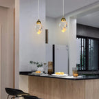 Kristallpendelleuchte Mit LED Technologie Und Kristallverzierungen Für Eleganten Wohnraum Und Stilvolle Beleuchtung