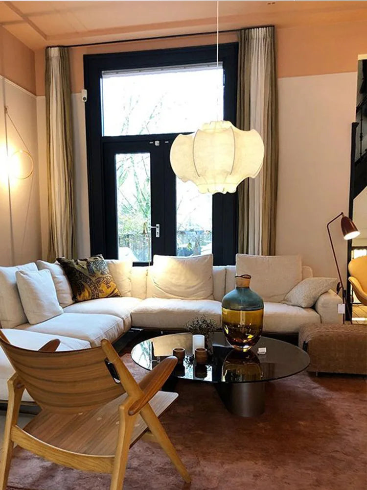 Moderne LED-Deckenpendelleuchte Mit E27 Kompatibilität, Stilvolles Raffiniertes Design Für Wohnzimmer Und Offene Räume