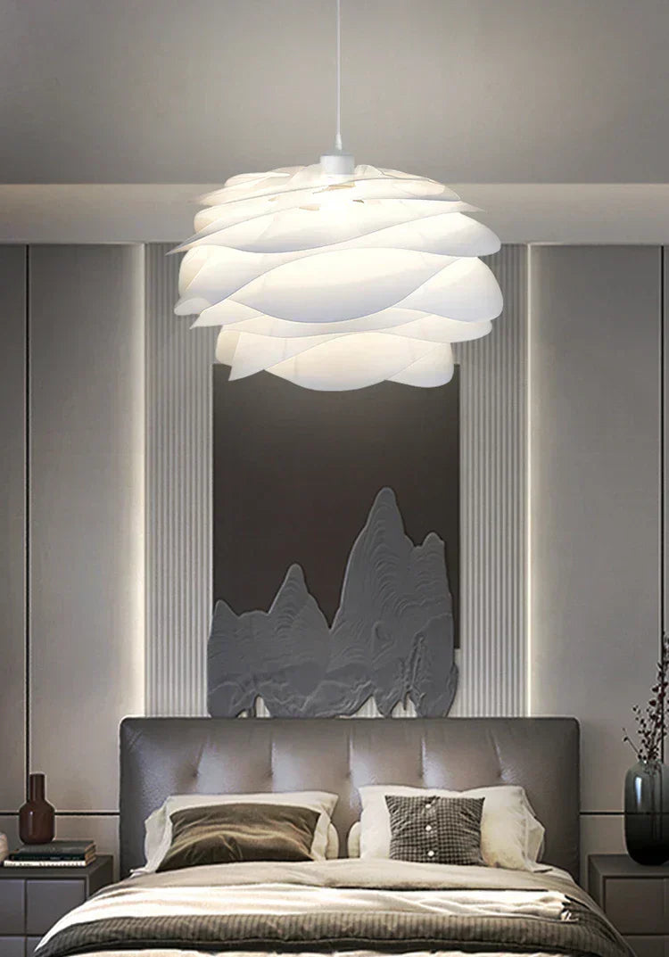 LED Pendelleuchte Mit Rosen Mehrschicht Design Und Warmweißem Licht Für Esstisch Schlafzimmer Und Wohnzimmer Stilvoll