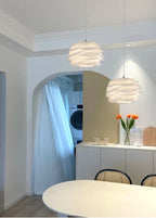 LED Pendelleuchte Mit Rosen Mehrschicht Design Und Warmweißem Licht Für Esstisch Schlafzimmer Und Wohnzimmer Stilvoll