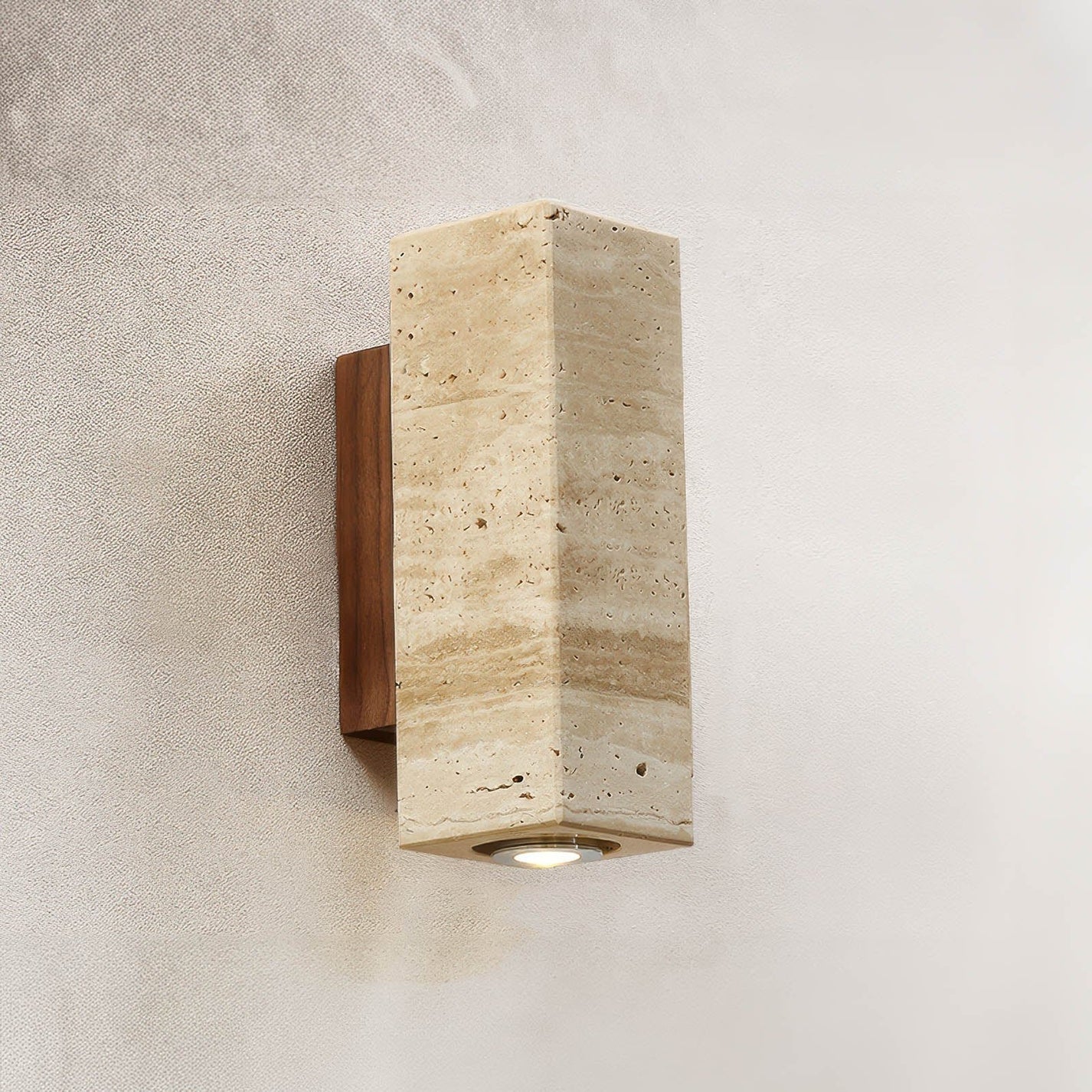 Marble Zen Wandlamp – Luxe Sfeerverlichting met Japandi Stijl