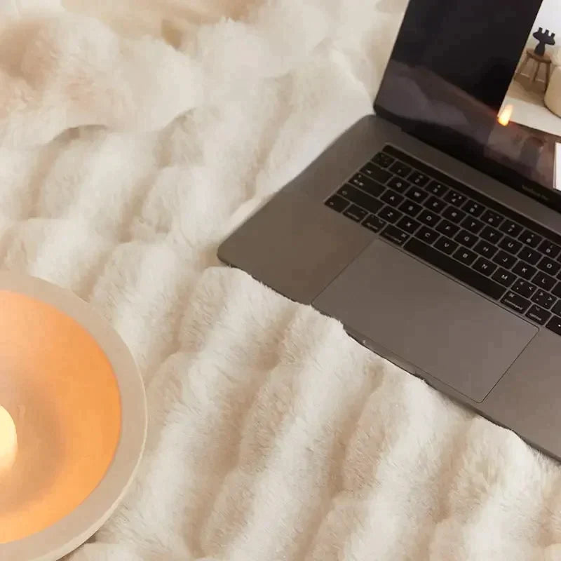 Wendbare Baumwollstruktur In Weicher Premiumqualität Für Ein Gemütliches Zuhause Ultraweiche Fleecedecke