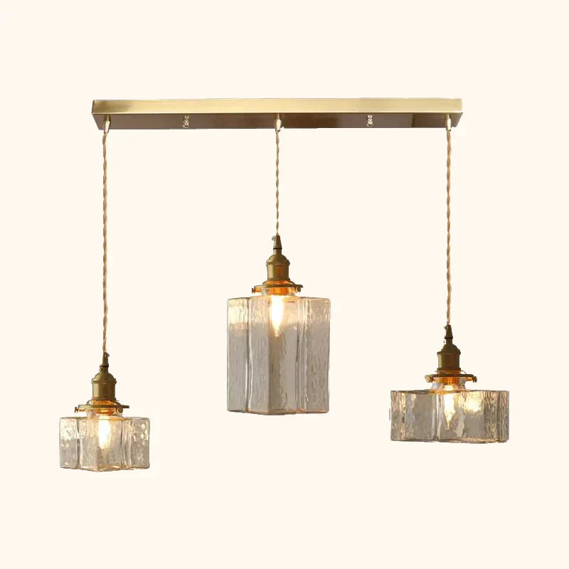 Hängeleuchte Mit Drei Glas Schirme Im Art Deco Stil Und Modernem Metallrahmen Ideal Für Esszimmer Eingangsbereiche