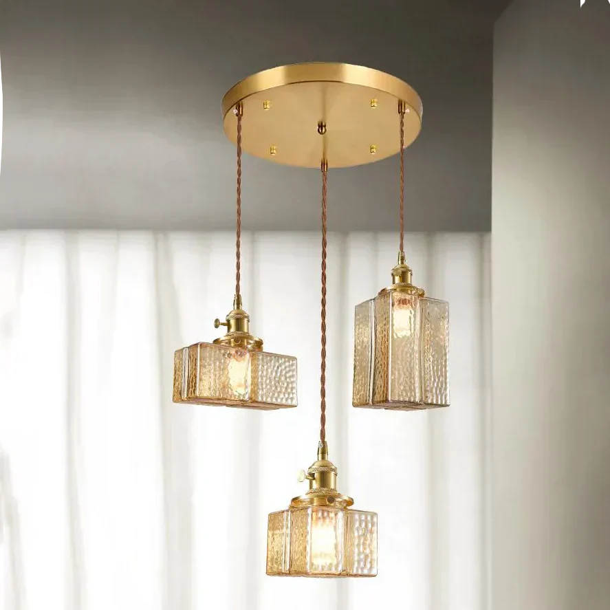 Hängeleuchte Mit Drei Glas Schirme Im Art Deco Stil Und Modernem Metallrahmen Ideal Für Esszimmer Eingangsbereiche