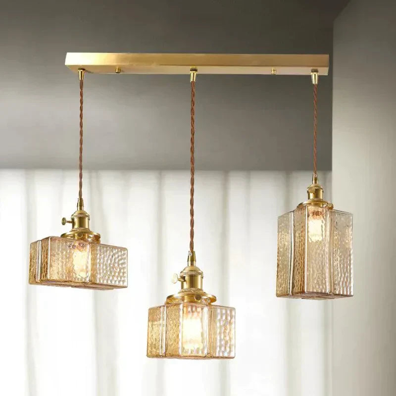 Hängeleuchte Mit Drei Glas Schirme Im Art Deco Stil Und Modernem Metallrahmen Ideal Für Esszimmer Eingangsbereiche