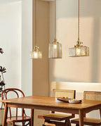 Hängeleuchte Mit Drei Glas Schirme Im Art Deco Stil Und Modernem Metallrahmen Ideal Für Esszimmer Eingangsbereiche