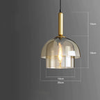 Pendelleuchte Mit Doppelglas Für Zeitlose Eleganz Und Stimmungsvolle Beleuchtung In Modernen Innenräumen