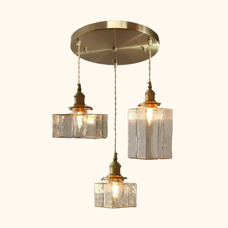 Hängeleuchte Mit Drei Glas Schirme Im Art Deco Stil Und Modernem Metallrahmen Ideal Für Esszimmer Eingangsbereiche