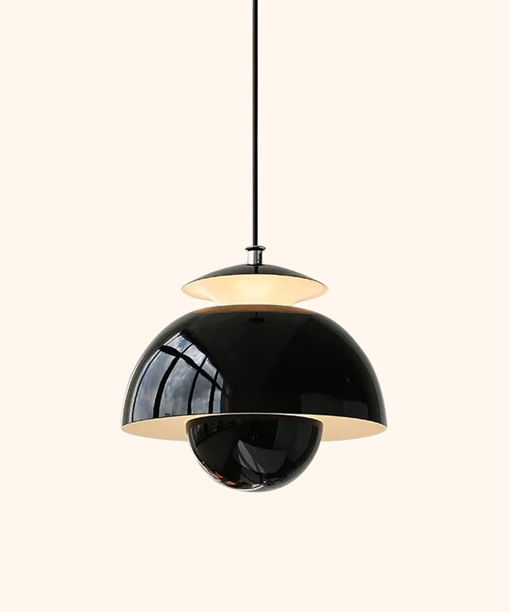 Retro Art Deco Kristall Beleuchtung Pendelleuchte Mit Polierter Metalloberfläche Für Wohnzimmer Flur Esszimmer